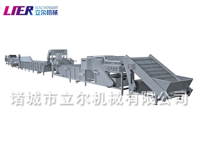 叶菜类加工流水线